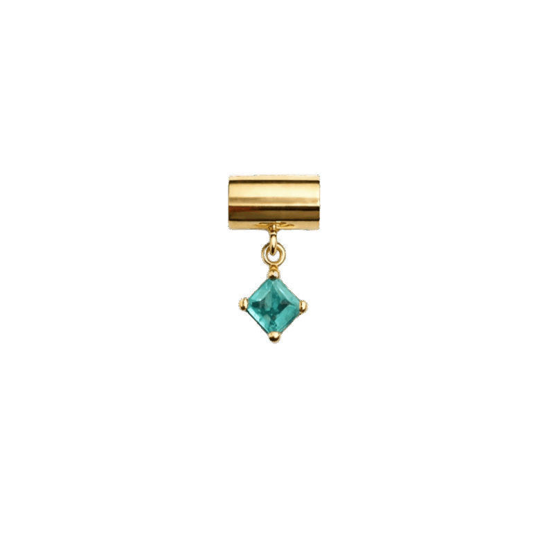 PINGENTE EM OURO 18K CANUTILHO COM ESMERALDA